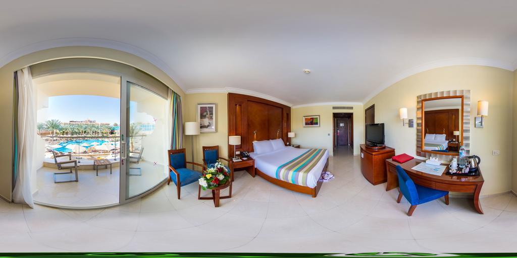 Xperience Sea Breeze Resort (Adults Only) Sharm el-Sheikh Exterior photo A 360° panorama of a hotel room